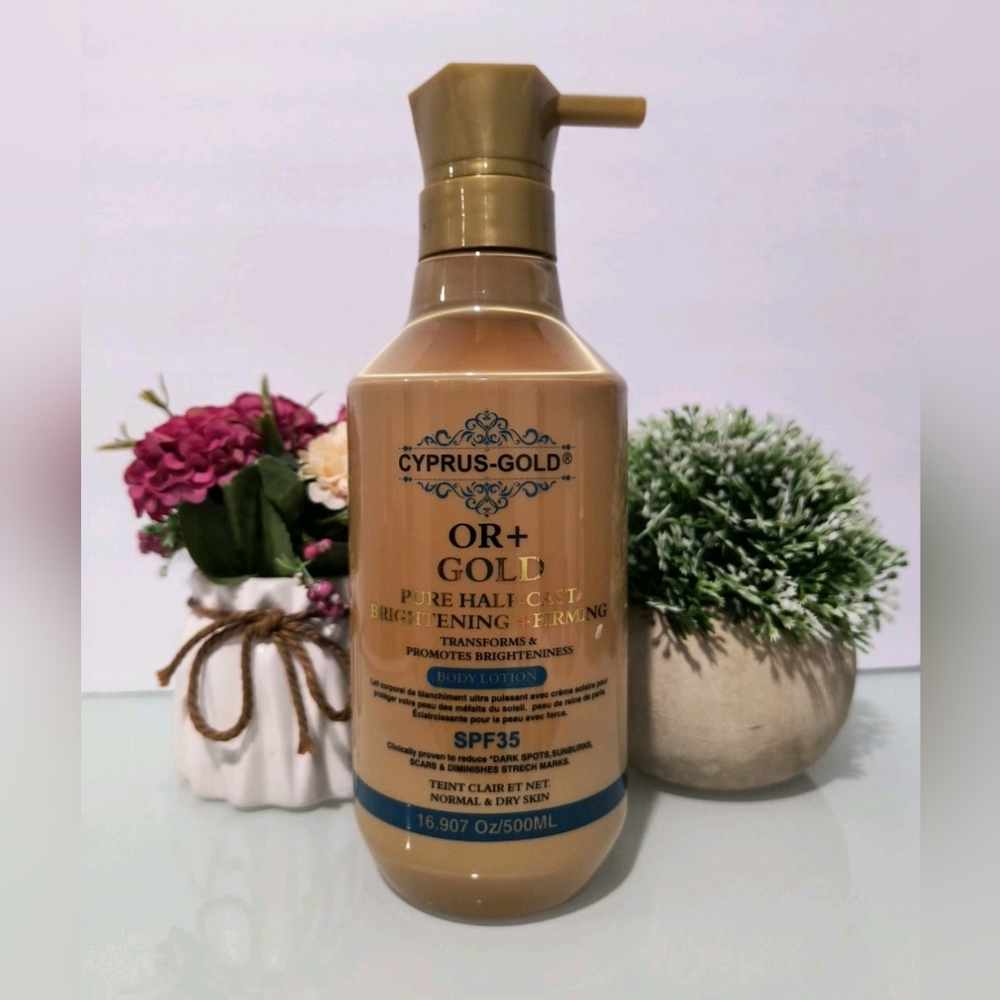 Authentic Cyprus-Gold OR+ Gold Pure  Firming Body Lotion